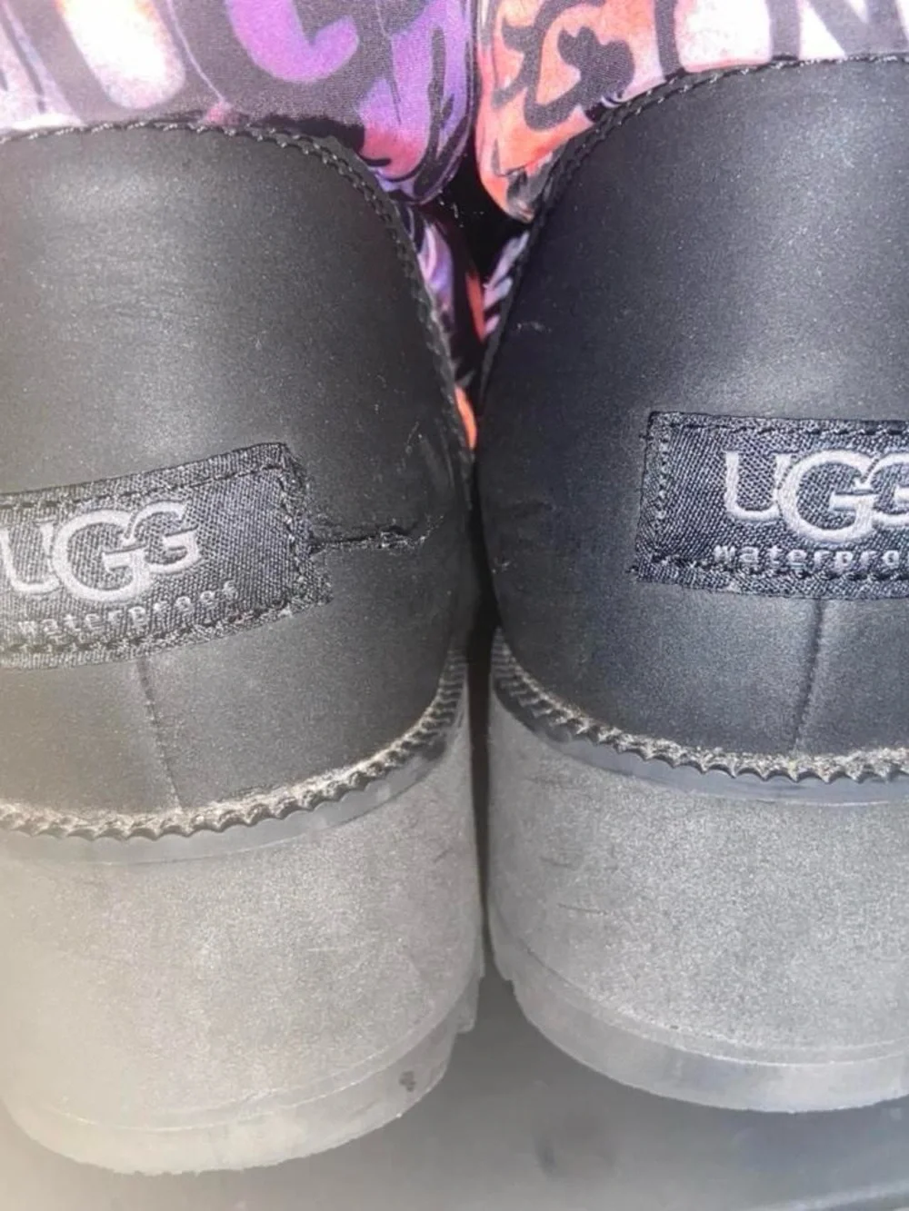 UGG puffy quilted